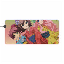 Load image into Gallery viewer, Baka And Test RGB LED Mouse Pad (Desk Mat)