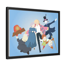 Load image into Gallery viewer, Anime Howl's Moving Castle Canvas Framed Art Print