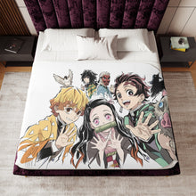 Load image into Gallery viewer, Demon Slayer: Kimetsu no Yaiba Sherpa Blanket