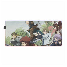 Load image into Gallery viewer, Grimgar of Fantasy and Ash RGB LED Mouse Pad (Desk Mat)