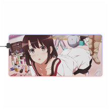 Load image into Gallery viewer, Saekano: How To Raise A Boring Girlfriend RGB LED Mouse Pad (Desk Mat)