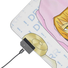 Load image into Gallery viewer, Durarara!! Izaya Orihara, Masaomi Kida, Shinra Kishitani RGB LED Mouse Pad (Desk Mat)