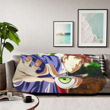 Load image into Gallery viewer, Shinichi Izumi And Migi Sherpa Blanket