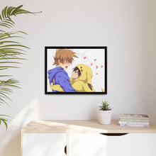 Load image into Gallery viewer, Red X Green Canvas Framed Art Print