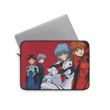 Load image into Gallery viewer, Neon Genesis Evangelion Shinji Ikari, Rei Ayanami, Kaworu Nagisa Laptop Sleeve