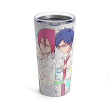 Load image into Gallery viewer, Free! Rin Matsuoka, Makoto Tachibana, Haruka Nanase, Nagisa Hazuki Tumbler 20oz