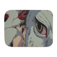 Load image into Gallery viewer, Anime Princess Mononoker Sherpa Blanket