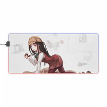 Load image into Gallery viewer, Eru Chitanda as Detective RGB LED Mouse Pad (Desk Mat)