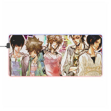 Load image into Gallery viewer, Katekyō Hitman Reborn! RGB LED Mouse Pad (Desk Mat)
