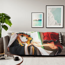 Load image into Gallery viewer, High School DxD Issei Hyoudou, Asia Argento Sherpa Blanket