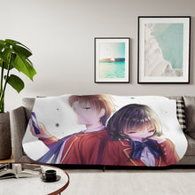 Load image into Gallery viewer, Classroom of the Elite Suzune Horikita Sherpa Blanket