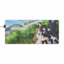 Load image into Gallery viewer, Kokoro Connect Himeko Inaba, Iori Nagase, Taichi Yaegashi, Yui Kiriyama, Yoshifumi Aoki RGB LED Mouse Pad (Desk Mat)