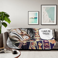 Load image into Gallery viewer, Anime One Piecer Sherpa Blanket