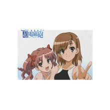 Load image into Gallery viewer, A Certain Scientific Railgun Mikoto Misaka, Kuroko Shirai Rug
