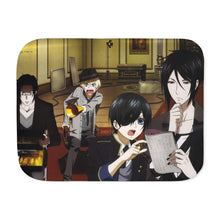 Load image into Gallery viewer, Black Butler Sherpa Blanket