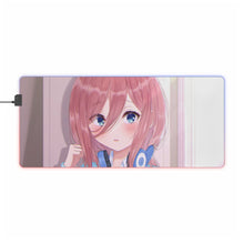 Load image into Gallery viewer, The Quintessential Quintuplets Miku Nakano RGB LED Mouse Pad (Desk Mat)