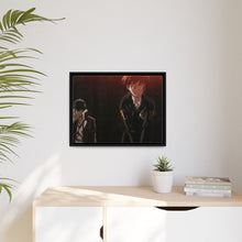 Load image into Gallery viewer, Shinya Kogami And Akane Tsunemori Together Canvas Framed Art Print