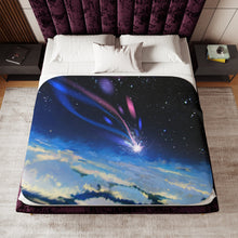 Load image into Gallery viewer, Anime Howl's Moving Castle Sherpa Blanket