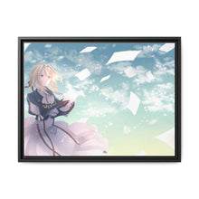Load image into Gallery viewer, Anime Violet Evergardenr Canvas Framed Art Print
