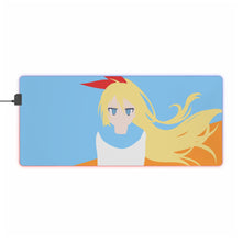 Load image into Gallery viewer, Nisekoi Chitoge Kirisaki RGB LED Mouse Pad (Desk Mat)
