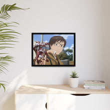 Load image into Gallery viewer, Shinichi and Migi Canvas Framed Art Print