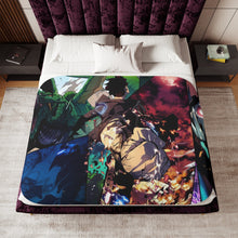 Load image into Gallery viewer, Anime Solo Leveling Sherpa Blanket