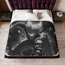 Load image into Gallery viewer, Anime One-Punch Man Sherpa Blanket
