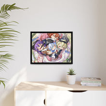 Load image into Gallery viewer, Kantai Collection chibi group Canvas Framed Art Print