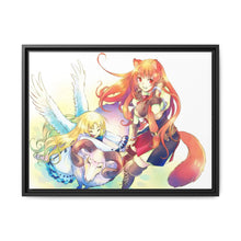 Load image into Gallery viewer, Raphtalia and Filo Canvas Framed Art Print