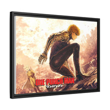 Load image into Gallery viewer, Saitama and Genos Canvas Framed Art Print