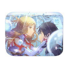 Load image into Gallery viewer, Kirito and Asuna Sherpa Blanket