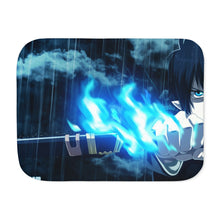 Load image into Gallery viewer, Blue Exorcist Rin Okumura Sherpa Blanket