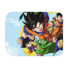Load image into Gallery viewer, Anime Dragon Ball Z Sherpa Blanket