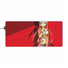 Load image into Gallery viewer, Mirai Nikki Yuno Gasai RGB LED Mouse Pad (Desk Mat)