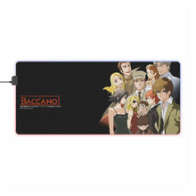 Load image into Gallery viewer, Baccano! RGB LED Mouse Pad (Desk Mat)