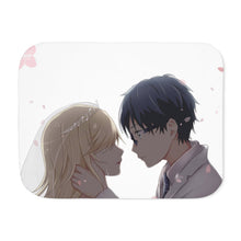 Load image into Gallery viewer, Anime Your Lie in April Sherpa Blanket