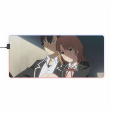 Load image into Gallery viewer, My Teen Romantic Comedy SNAFU Hachiman Hikigaya RGB LED Mouse Pad (Desk Mat)