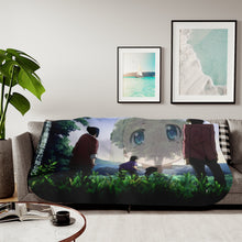 Load image into Gallery viewer, Anohana Sherpa Blanket