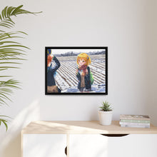 Load image into Gallery viewer, Hinata Shouyou & Yachi Hitoka Canvas Framed Art Print