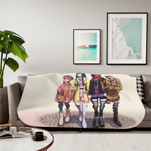 Load image into Gallery viewer, Anime Kill La Kill Sherpa Blanket