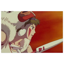 Load image into Gallery viewer, Anime Princess Mononoker Jigsaw Puzzle