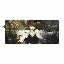 Load image into Gallery viewer, Light Yagami RGB LED Mouse Pad (Desk Mat)