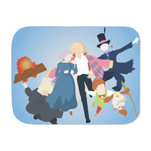 Load image into Gallery viewer, Anime Howl's Moving Castle Sherpa Blanket