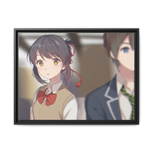 Load image into Gallery viewer, Anime Your Name. Canvas Framed Art Print