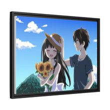 Load image into Gallery viewer, Garden Day Canvas Framed Art Print