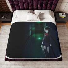 Load image into Gallery viewer, Another Mei Misaki Sherpa Blanket