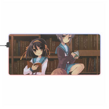 Load image into Gallery viewer, The Melancholy Of Haruhi Suzumiya RGB LED Mouse Pad (Desk Mat)