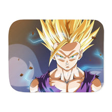 Load image into Gallery viewer, Gohan is Mad Sherpa Blanket