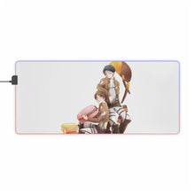 Load image into Gallery viewer, Anime Attack On Titan RGB LED Mouse Pad (Desk Mat)