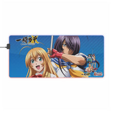 Load image into Gallery viewer, Ikki Tousen RGB LED Mouse Pad (Desk Mat)